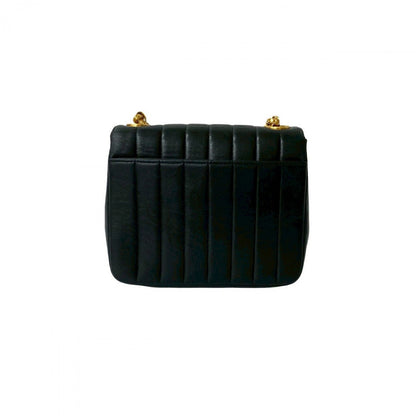 CHANEL Shoulder Bag lambskin black
