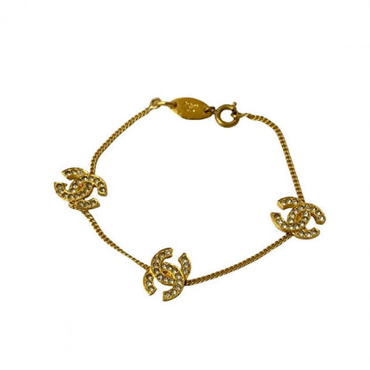 CHANEL bracelet Gold Plated gold
