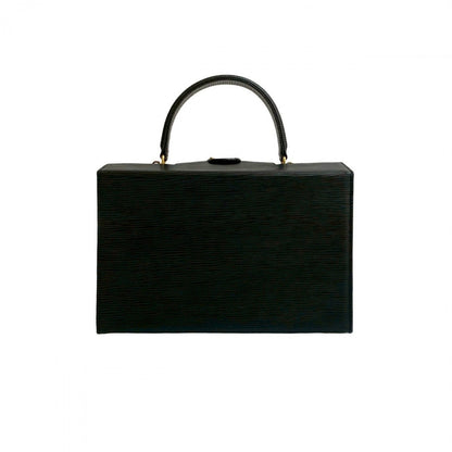 FENDI Shoulder Bag Epi Leather black