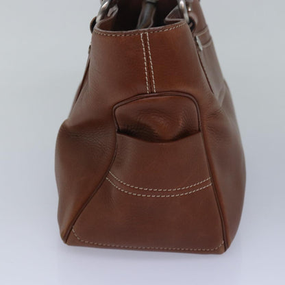 Luxury CELINE Hand Bag Leather Brown  82689