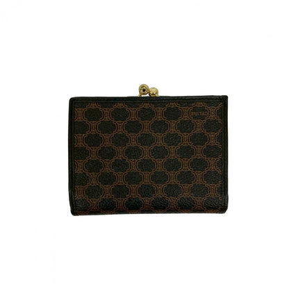 CELINE Bifold Wallet leather black
