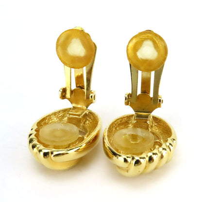 Christian Dior Earring metal gold Women