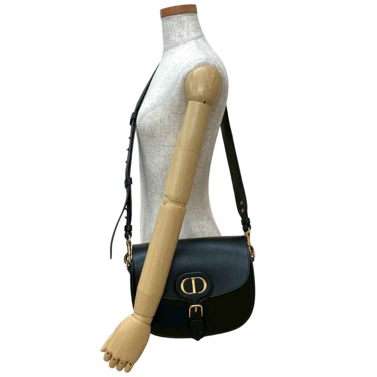 Dior Shoulder Bag Box scarf black Bobby