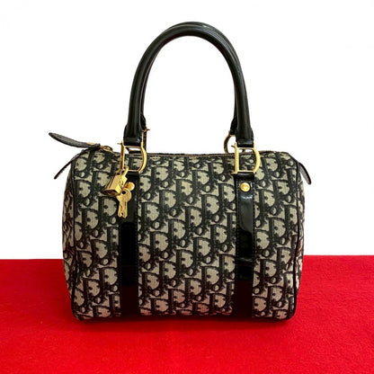 Dior Handbag Patent leather black