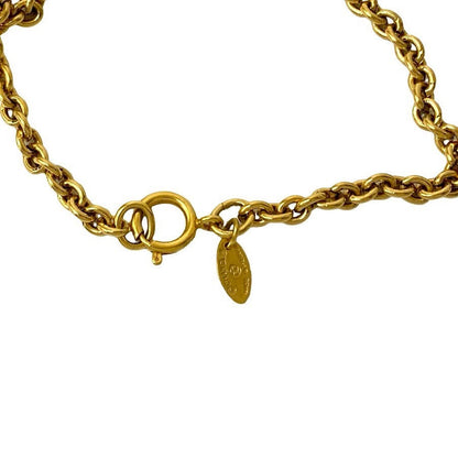 CHANEL Necklace Gold Plated gold