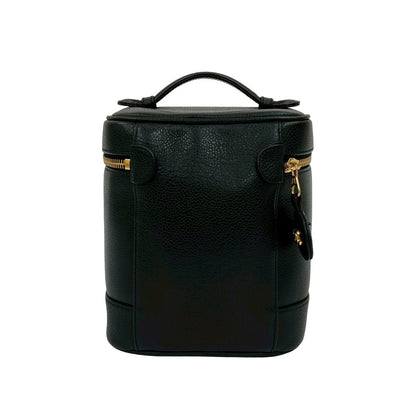 CHANEL Handbag Matt caviar skin black