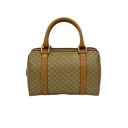 CELINE Shoulder Bag leather beige