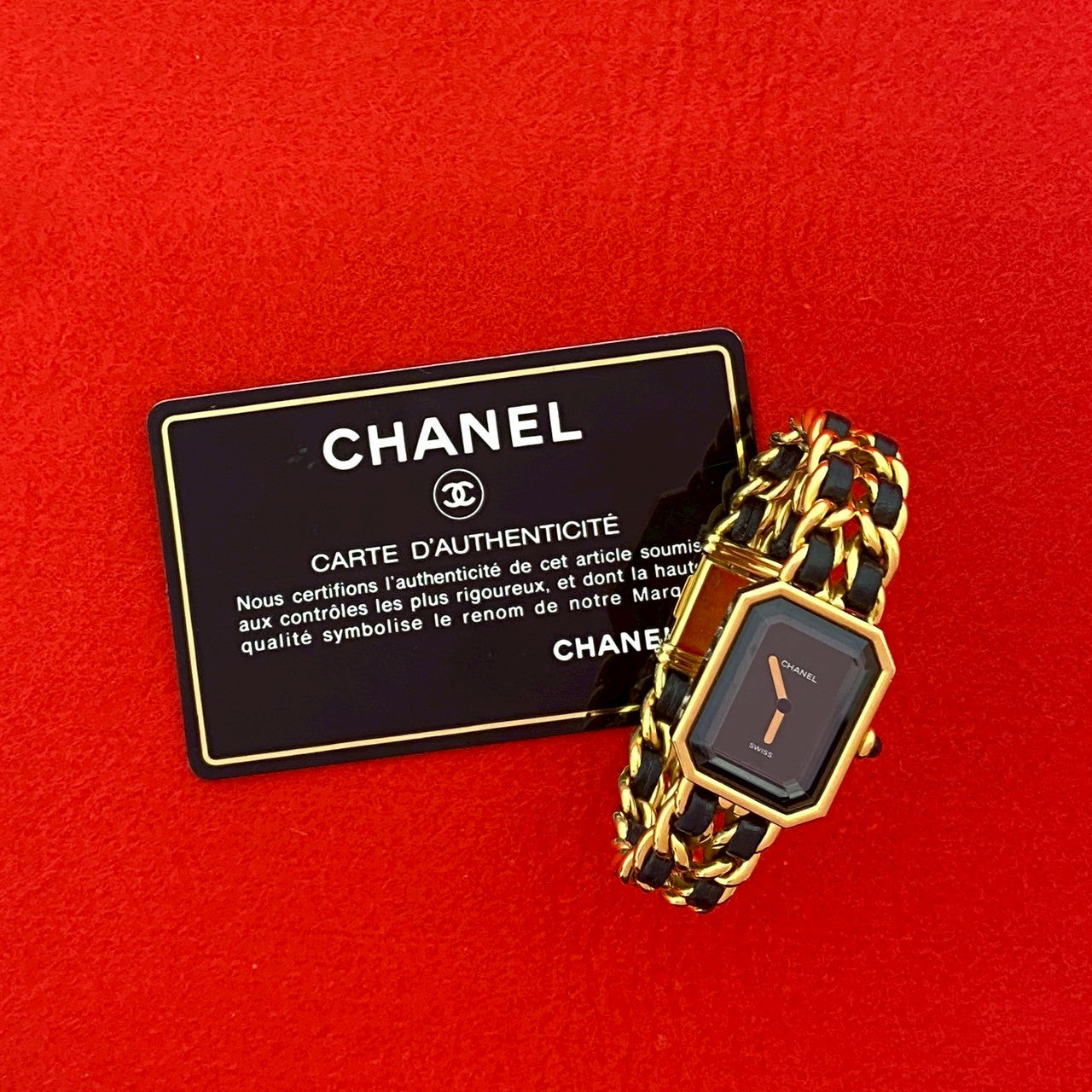 CHANEL Watches Stainless steel gold Premiere