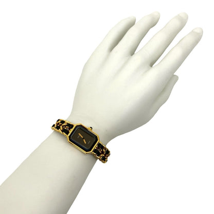 CHANEL Watches Stainless steel gold Premiere