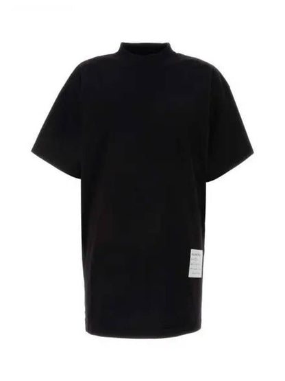 Luxury Balenciaga Trending 2025 Sample Sticker Oversized Short Sleeve T-Shirt Black