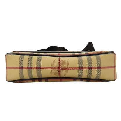 BURBERRY Shoulder Bag PVC beige