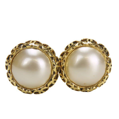 CHANEL Earring metal gold
