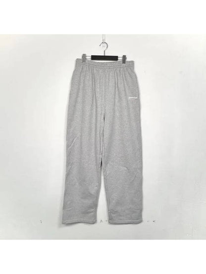 Luxury Balenciaga Trending 2025 Logo Training Jogger Pants Gray