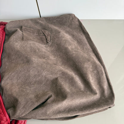 Bottega Veneta Veneta Hobo Maxi Dark Red Leather 51cm