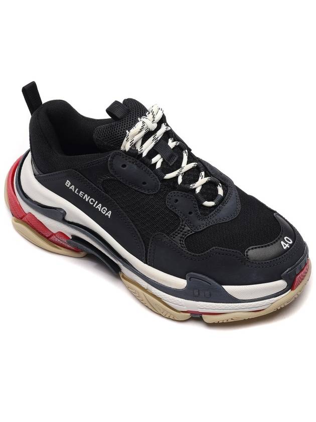 Luxury Balenciaga Trending 2025 Triple S Low Top Sneakers Black