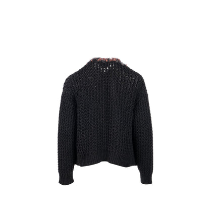 Chanel Size 40 Cardigan cashmere Grey/ Multicolour