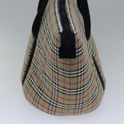 Luxury Burberry Nova Check Pet Case Canvas Beige Auth 88722