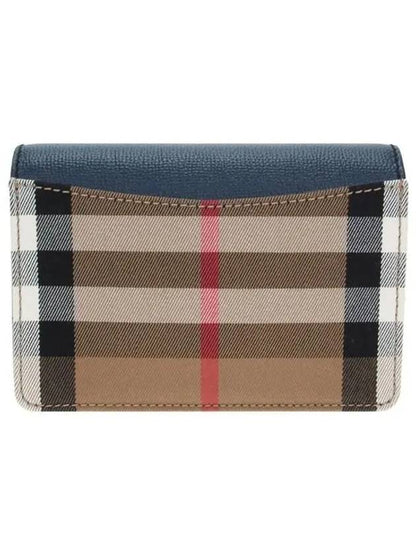 Luxury Burberry New Hampshire Shoulder Bag Navy