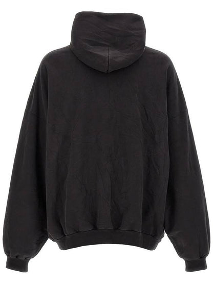 Luxury Balenciaga Trending 2025 Paris Logo Print Hoodie Black