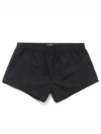Luxury Balenciaga Trending 2025 Running Shorts Black