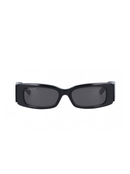 Luxury Balenciaga Trending 2025 Eyewear Max Rectangle Sunglasses Black