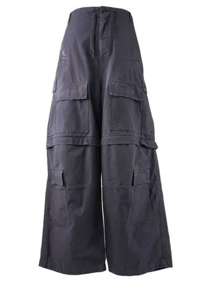 Luxury Balenciaga Trending 2025 Oversized Cargo Pants Grey