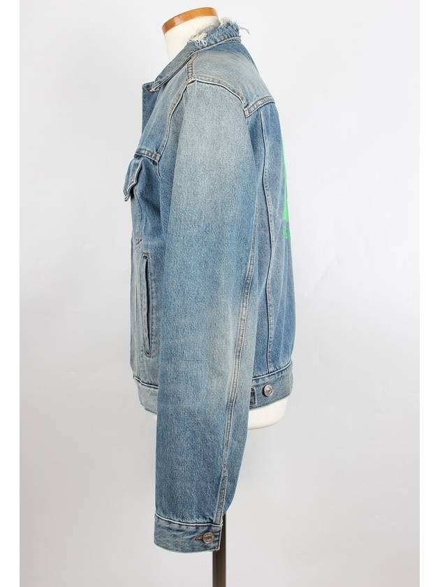 Luxury Balenciaga Trending 2025 BB logo denim jacket 48