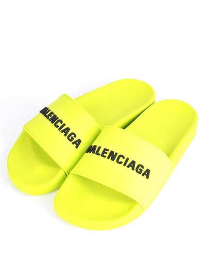 Luxury Balenciaga Trending 2025 Logo slide slipper sandals 39 260