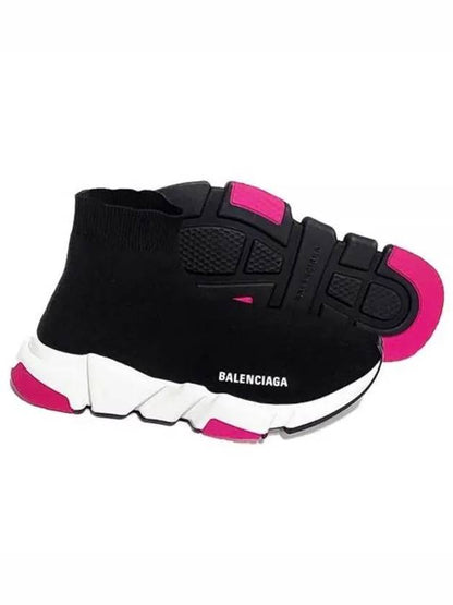 Luxury Balenciaga Trending 2025 Speed High Top Sneakers Black