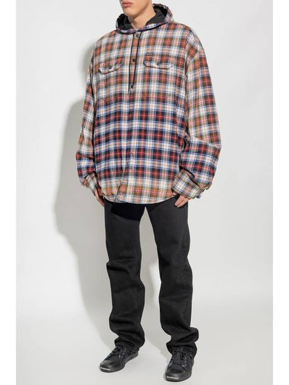 Luxury Balenciaga Trending 2025 Bleached Long Sleeve Shirt Red