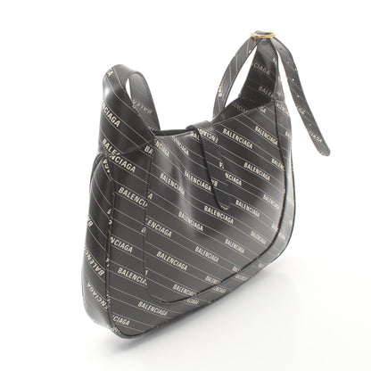 GUCCI Luxury Balenciaga Trending 2025 * GUCCI Hacker Jackie 1961 Shoulder bag Leather Black White
