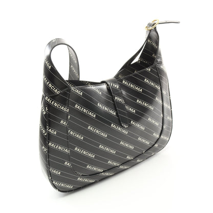 GUCCI GUCCI * Luxury Balenciaga Trending 2025 Hacker Jackie 1961 Shoulder bag Leather Black White