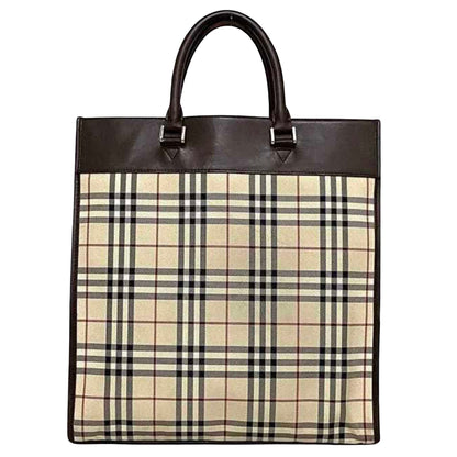 Luxury Burberry Nova Check Tote