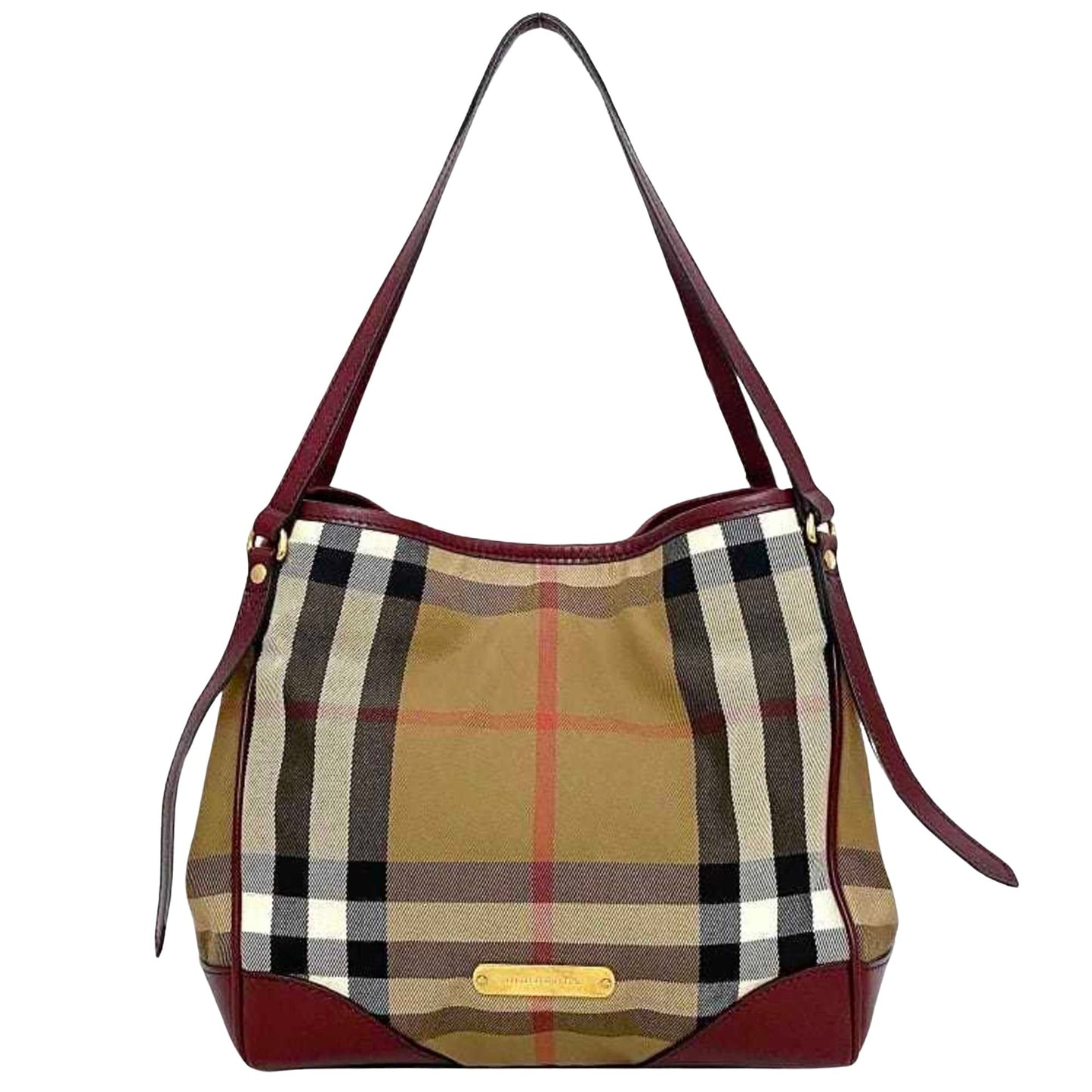 Luxury Burberry Nova Check Tote