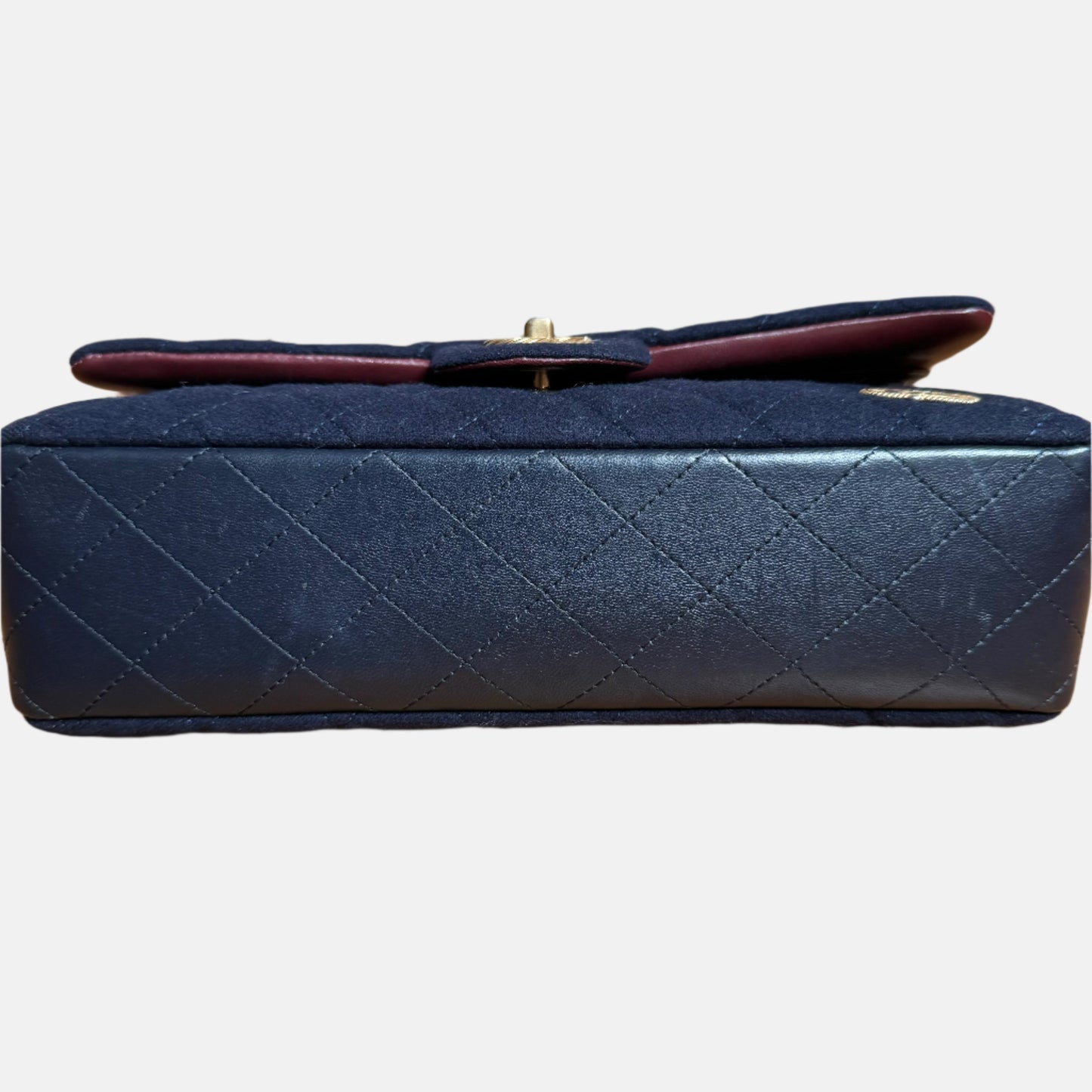 Chanel Medium Classic Double Flap Bag MÃ©tiers d'Art Paris-Hamburg 2018 Wool Nautical Charms