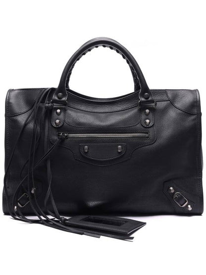 Luxury Balenciaga Trending 2025 WoMen's Classic Motor City Tote Bag Black