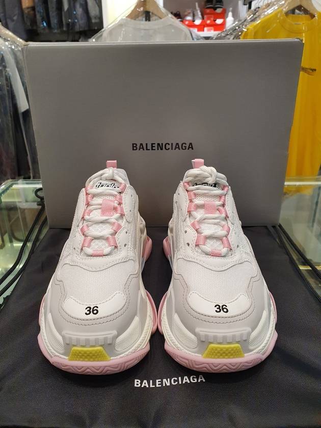 Luxury Balenciaga Trending 2025 Triple S Low-Top Sneakers White