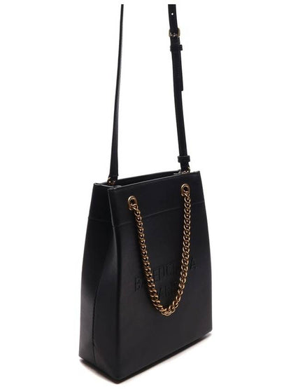 Luxury Balenciaga Trending 2025 Leather Duty Free Tote Bag Black