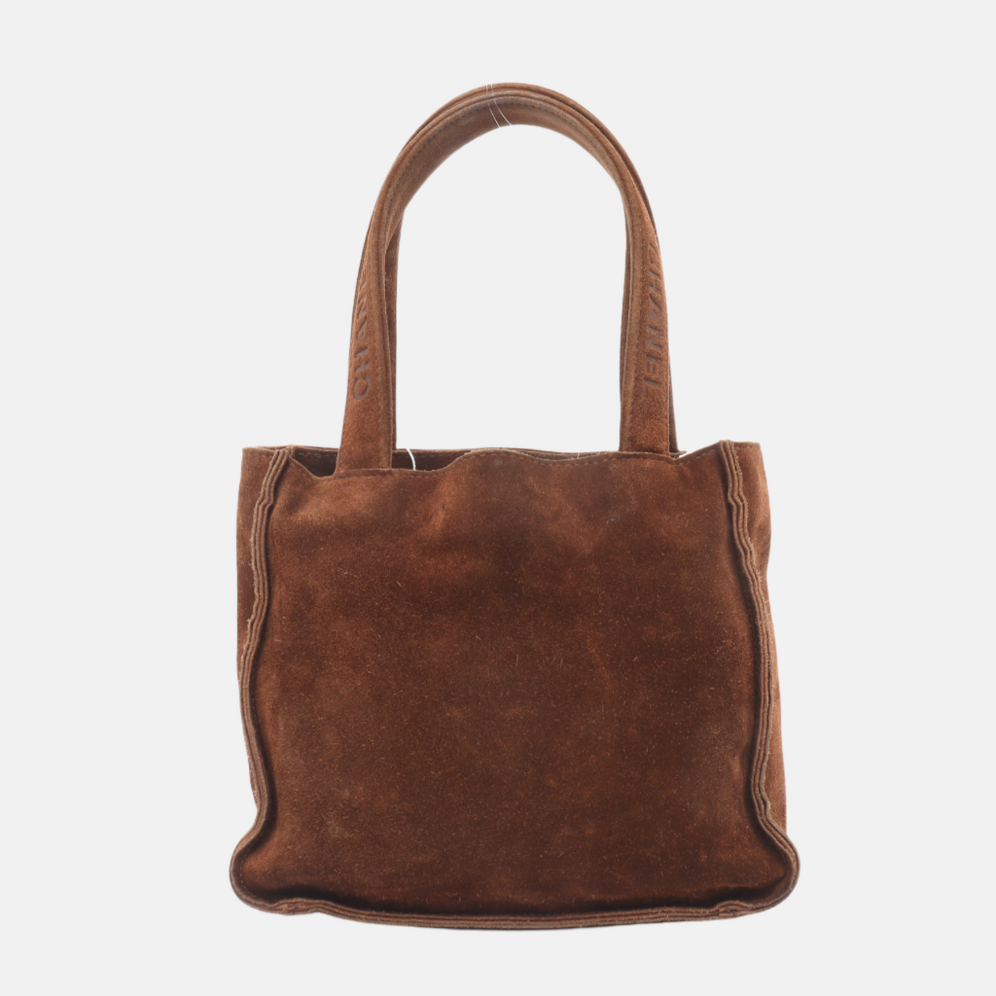 Chanel Tote Mini Brown Suede 1996-1997