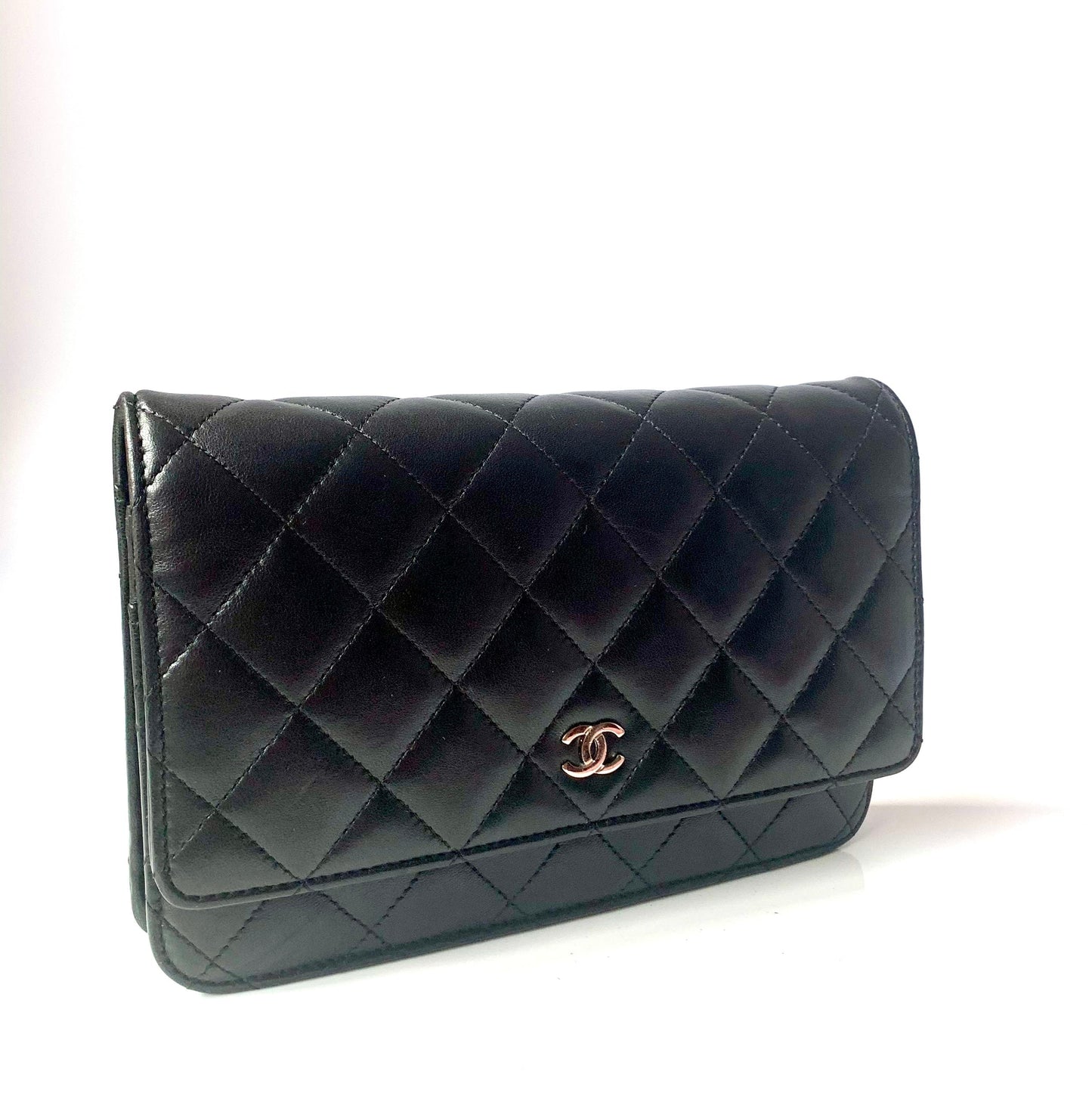 Chanel Wallet On Chains WOC Timeless/ Classic Black
