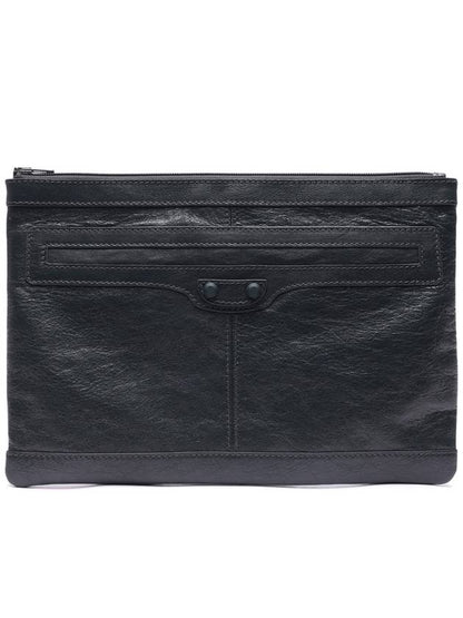 Luxury Balenciaga Trending 2025 Classic Clip Clutch Bag Grey
