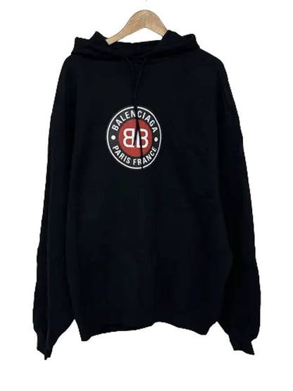 Luxury Balenciaga Trending 2025 Men's Logo Hoodie Black