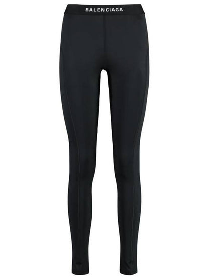 Luxury Balenciaga Trending 2025 Athletic Leggings Pans Black