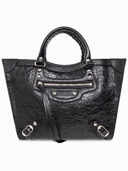 Luxury Balenciaga Trending 2025 Neo Classic East West Tote Bag Black