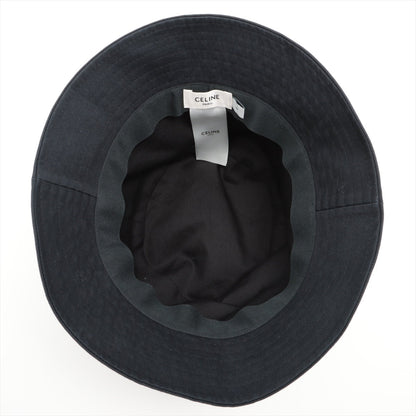 Luxury CELINE Navy Bucket Hat Size S