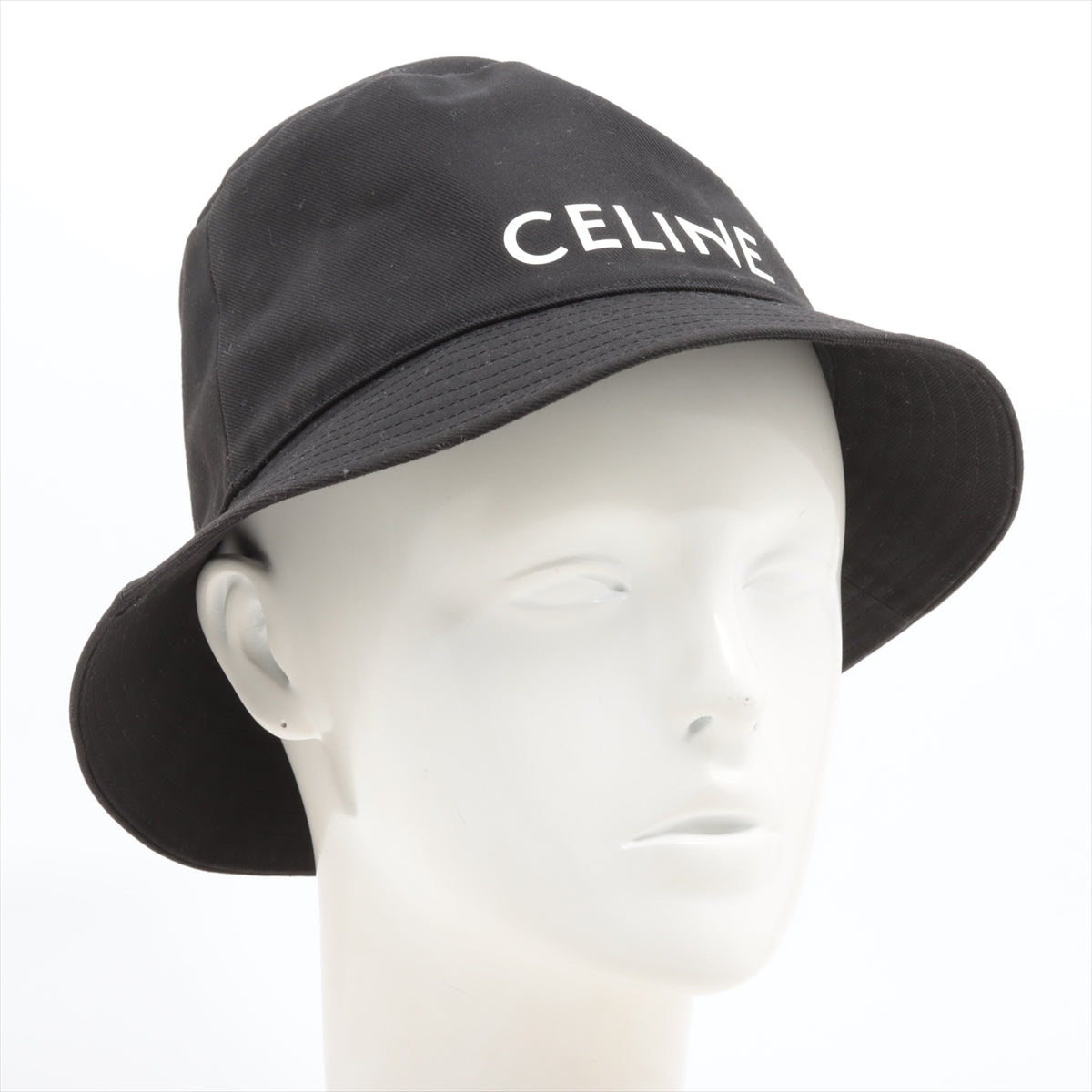 Luxury CELINE Bucket Black Hat Size Small