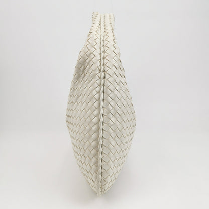Bottega Veneta Hobo Bag Lambskin leather Milk White 48cm