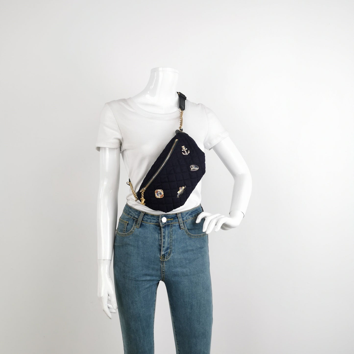 Chanel Belt Bag MÃ©tiers d'Art Paris-Hamburg 2018 Wool Nautical Charms