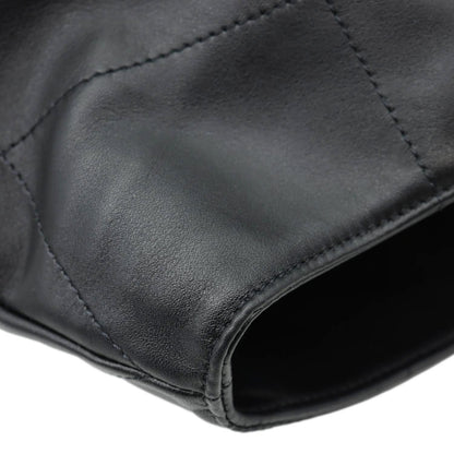 CHANEL Coco Calfskin Leather Shopping Tote Bag Black
