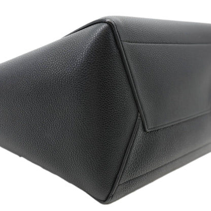 CELINE Sangle Bucket Soft Grained Calfskin Tote Bag Black